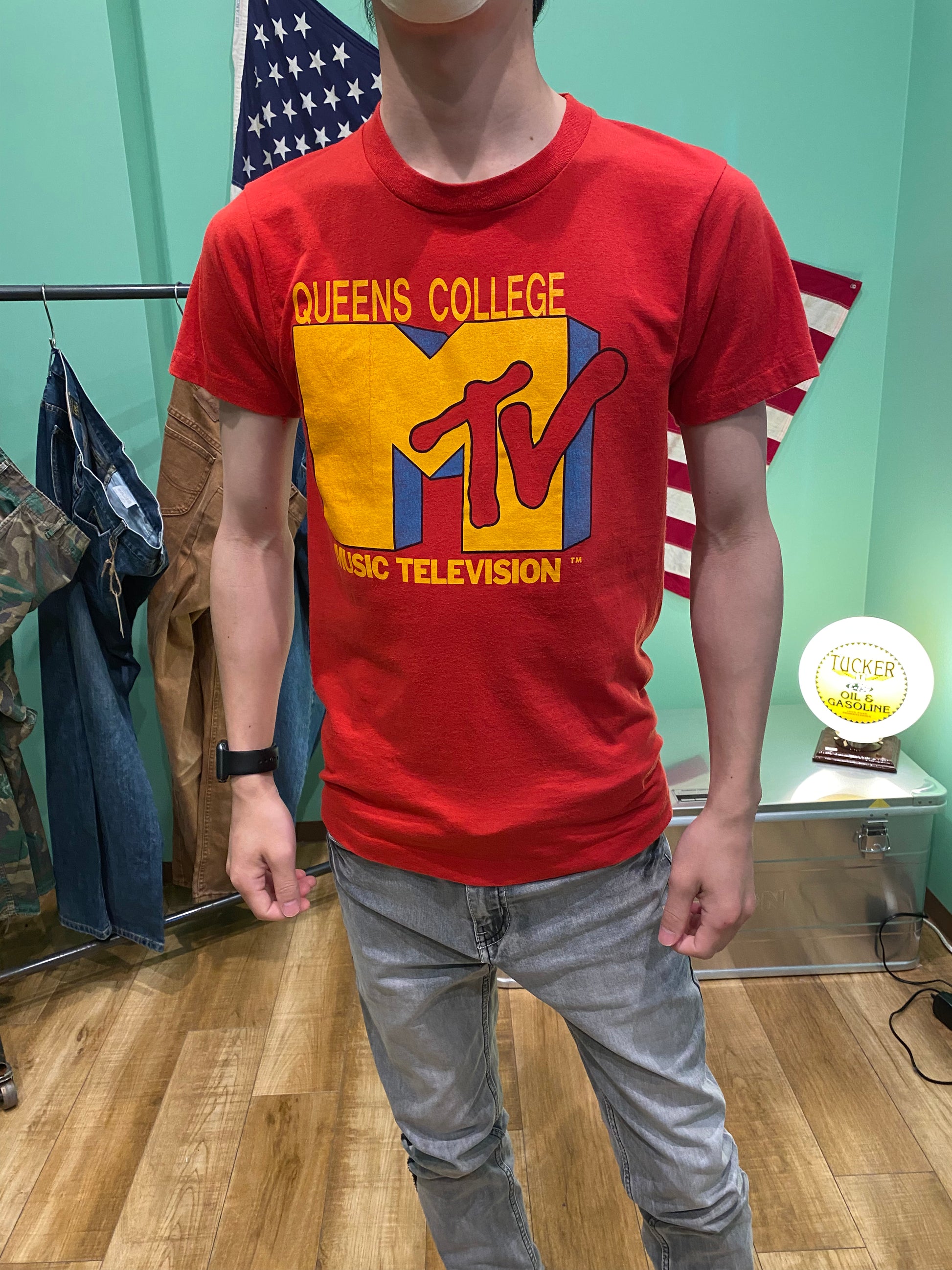 希少　90'S MTV Tシャツ　ヴィンテージ　サイズL USA製QUEENS